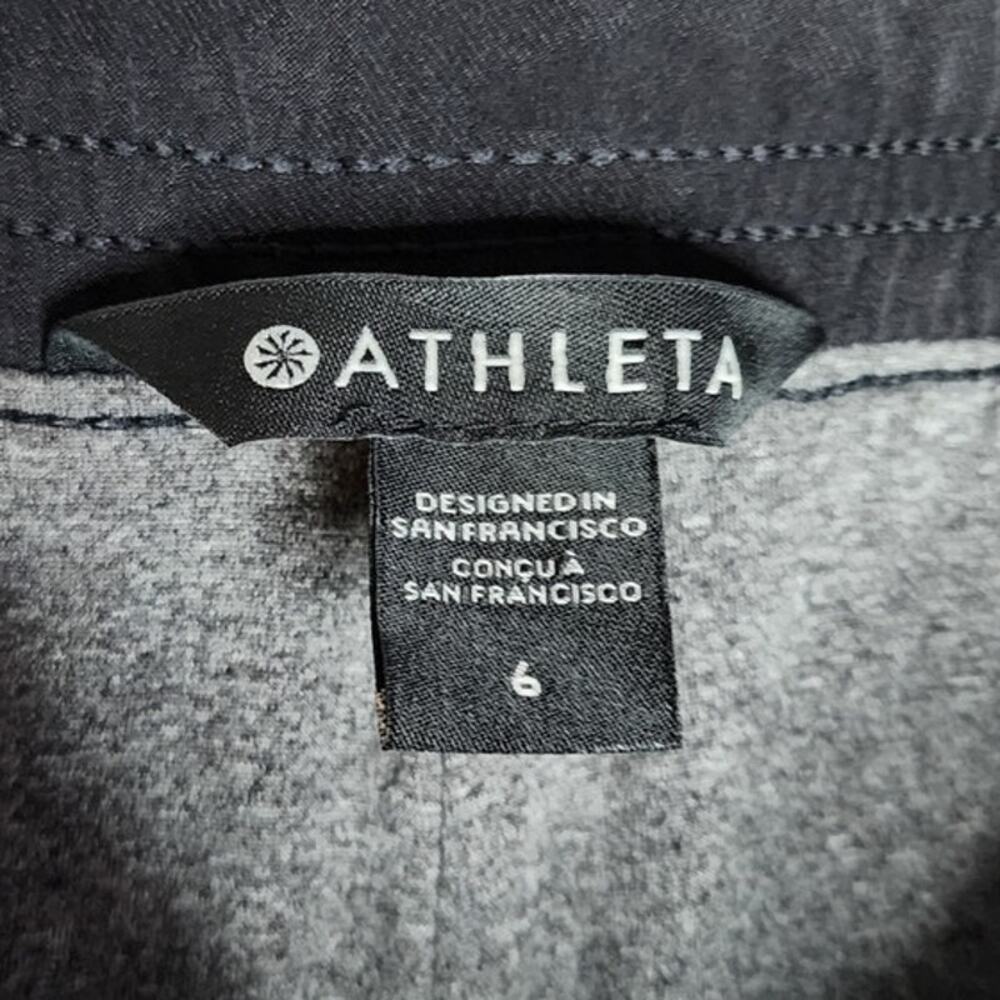 Athleta Brooklyn Camo Lined Jogger Pant in Black Camo Lux Pants - Picture 6 of 10